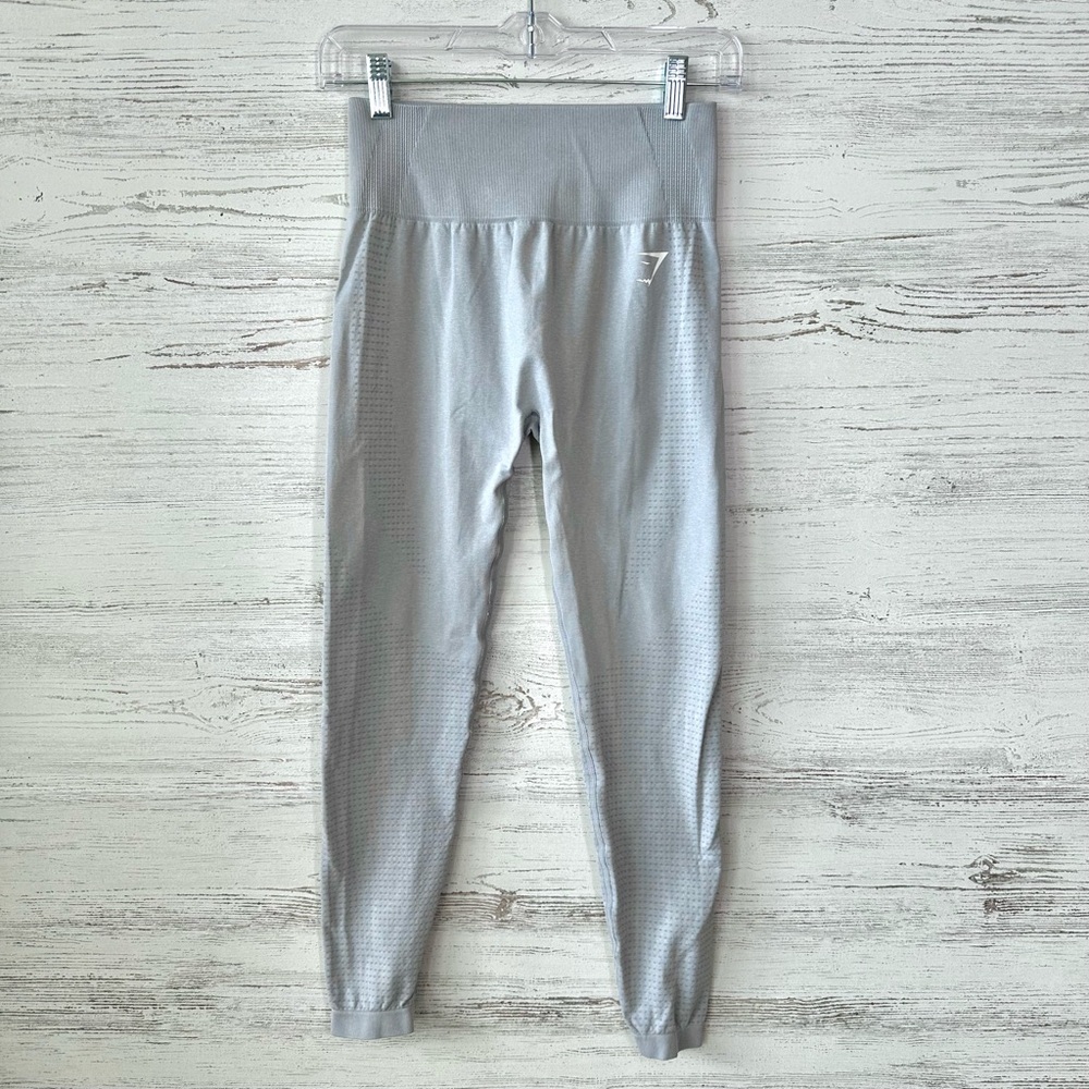 GYMSHARK Vital Seamless 2.0 Jogger Leggings M Light Gray